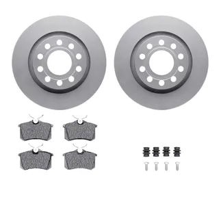 R1 Concepts WDWH1-73007 Brake Rotor- Carbon Coated W/ Ceramic Pads & Hdw